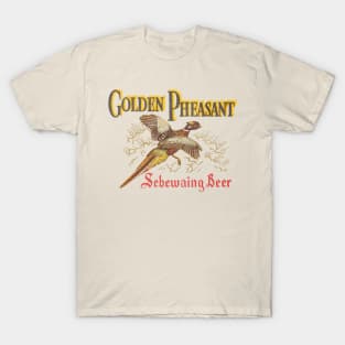 Golden Pleasant Sebewaing Beer Retro Defunct Breweriana T-Shirt